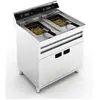 Friteuse Électrique sur Meuble 6 kW Gamme 700 1 ou 2 Cuves 12 L combisteel