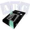 Set de pochoirs 7 cm - Alphabet n 2 - Qbix