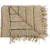 Bazar Bizar Plaid en coton noir beige
