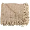 Bazar Bizar Plaid en coton beige