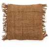 Bazar Bizar Coussin en coton brun 40x40
