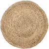 Tapis de jacinthe d'eau naturel 90x90