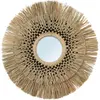 Bazar Bizar Miroir en herbe naturel noir D70