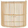 Bazar Bizar Applique murale en rotin naturel 20x20x25 cm