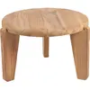 Bazar Bizar Table basse en imitation bois recyclé 60x60