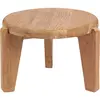 Bazar Bizar Table basse en imitation bois recyclé 50x50
