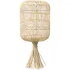 Bazar Bizar Abat-jour en rotin naturel 22x50
