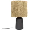 Bazar Bizar CHALKI-Lampe à poser Fibres Naturelles H55cm