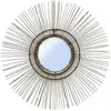 Bazar Bizar Miroir en rotin noir D85