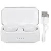 Ecouteurs Bluetooth 5.0 sans fil étanche stéréo Blanc