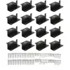 SALALIS Support Z de panneau solaire 4 ensembles de supports de de pan...