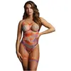 Le DesirShotsShots - Le Désir Body Jarretières & Nippies BLS002 Bliss Collection Orange
