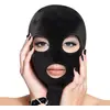 SHOTS Velvet & Velcro Mask with Eye and Mouth Opening