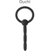 Ouch! by Shots Plug Urétral 3 Paliers Anneau Silicone 105 mm