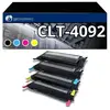 Pack de 4 Toners compatibles SAMSUNG CLT-4072S/CLT-4092S (BK C M Y)
