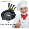 Lot 4 Poêles 20/24/28/32cm Espace Cuisine Professionnel