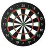HOBBY TECH Cible pour Jeu de fléchettes Double Face avec 6 fléchettes Pointe Acier