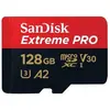 Carte MicroSDXC SANDISK Extreme PRO 128 Go - Classe 10 U3 V30 A2
