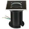SILAMP Spot led Extérieur Encastrable Carré IP65 pour Ampoule GU10 - si