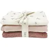 Babyshower Lot de 3 langes Roseberry (70 x 70 cm)