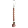 Mushie & Co Attache sucette Halo Pale Taupe