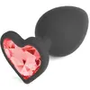 Crushious Cuore Plug Anal Medium 4 Bijoux Interchangeables 1ut