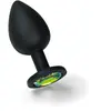 CRUSHIOUS Plug Moyen Camileo avec 4 Strass Ronds Interchangeables