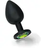 CRUSHIOUS Plug Large Camileo avec 4 Strass Ronds Interchangeables