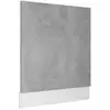 Panneau décoratif pour façade de lave-vaisselle - MOTHINESSTO - Gris b...
