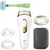 Appareil à Lumière Pulsée Braun Silk expert Pro 5 PL5242 Blanc et Doré