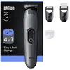 Tondeuse à cheveux rechargeable Braun NiMH, 14 réglages de longueur, 5...