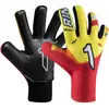 Rinat NKAM AS Gants de Gardien de But pour Adulte Junior Rouge Unisexe Taille 9