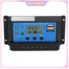 Cocosity Contrôleur de panneau solaire (100A)Chargeur Solaire 12v 24v ...