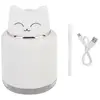 Non communiqué Humidificateur d'air à ultrasons USB avec LED Veilleuse - Chat - Blanc