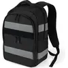 Dicota Reflective - V2 - sac à dos - 600D RPET, polyuréthanne thermoplastique (TPU) - noir - 15.6"