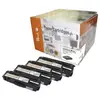 111794 noir, jaune cartouche toner et laser peach kompatible toner+tinte pt456