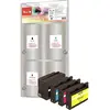 Peach Spar Pack - Pack de 4 - Capacité XL - noir, jaune, cyan, magenta...