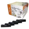 multipack plus compatible avec no. 305a peach kompatible toner+tinte pt561