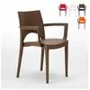 Lot de 24 Chaises Paris Arm Grand Soleil accoudoirs polypropylène offr...