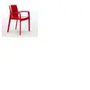 22 Chaises Cream Grand Soleil accoudoirs Restaurant offre stock, Coule...