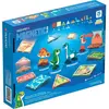 Jazwares Jeu De Construction Geomag Magnetic Tiles Monde Dino