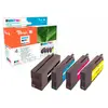 Peach 319950 Cartouche d'encre Original Noir, Cyan, Magenta, Jaune