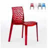 GRAND SOLEIL Chaise Gruvyer - Transparente Rouge