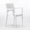 Chaise avec accoudoirs en polypropylène bar restaurant Paris Arm Grand...