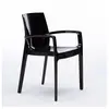 GRAND SOLEIL Chaise empilable - Noir