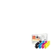 Peach - Pack de 4 - noir, jaune, cyan, magenta - compatible - remanufa...