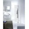 Zehnder Yucca Asym Sèche-serviettes, fonctionnement mixte ou à eau cha...