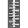 Zehnder Yucca Sèche-serviettes, fonctionnement mixte ou à eau chaude, ...