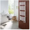 Zehnder Zeno Bow Sèche-serviettes, fonctionnement mixte ou à eau chaud...