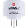 Skross Adaptateur secteur de voyage Europe vers USA  